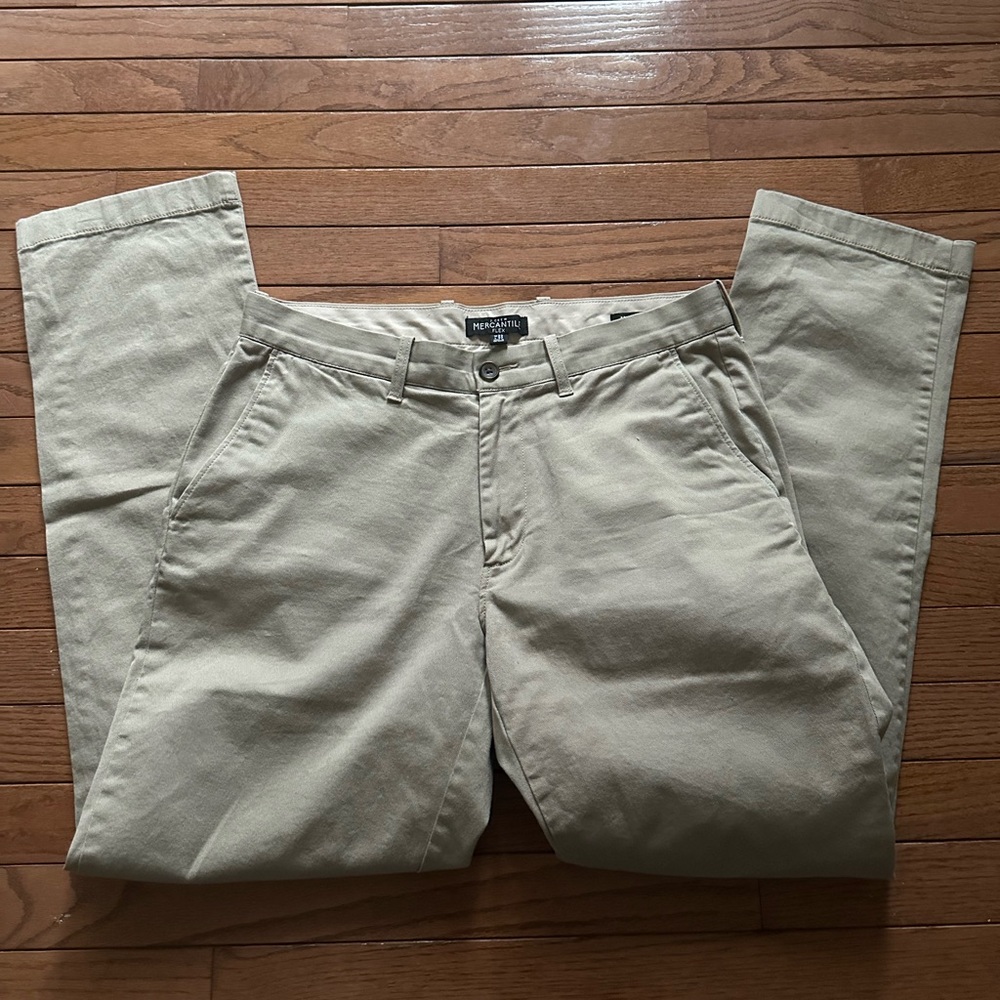 J Crew Mercantile Flex Khaki pants